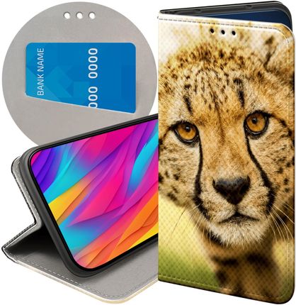 Hello Case Etui Z Klapką Do Samsung Galaxy S5 S5 Neo Gepard Cętki Panterka