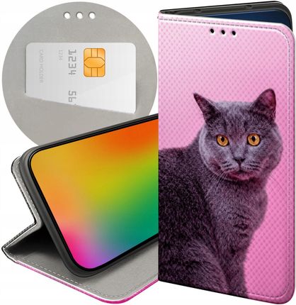 Hello Case Etui Z Klapką Do Samsung Galaxy S7 Koty Kotki Kociaki Futerał Case