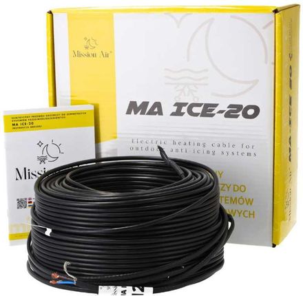 Kabel grzewczy przeciwoblodzeniowy MA ICE-20W/m 150 m