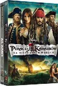 Alamo + Piraci z Karaibów: Na nieznanych wodach (DVD)