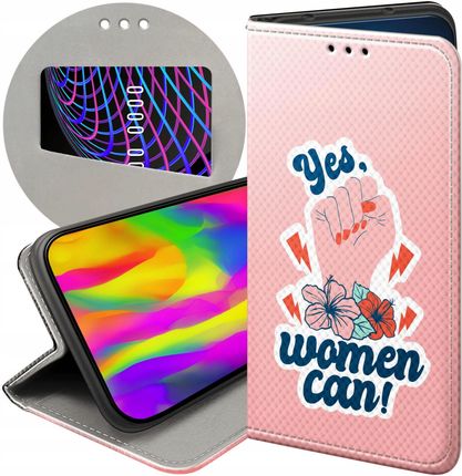 Hello Case Etui Do Samsung Galaxy M52 5G Siła Kobiet Girl Power Feminizm Futerał