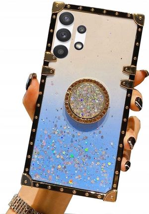 Itel Etui Do Samsung A32 5G Mocne Glitter Brokat Ring