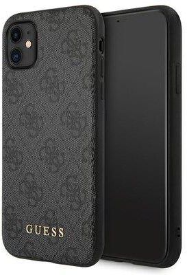 Guess Etui 4G Metal Gold Logo Do Apple Iphone 11 Szary