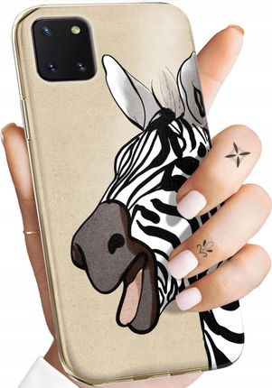 Hello Case Etui Do Samsung Galaxy Note 10 Lite Zebra Zeberka Paski Obudowa Case