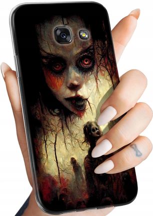 Hello Case Etui Do Samsung Galaxy A3 2017 Halloween Zombie Dynie Czaszki Wampiry
