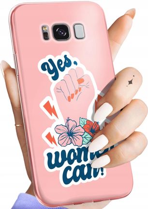Hello Case Etui Do Samsung Galaxy S8 Plus Siła Kobiet Girl Power Feminizm Case