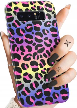 Hello Case Etui Do Samsung Galaxy Note 8 Kolorowe Barwy Tęcza Obudowa Pokrowiec