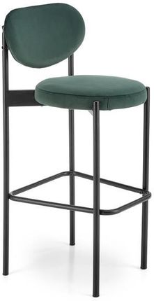 Krzesło barowe H108 , hoker, loftowy, do kuchni, zielony