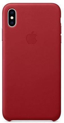 Apple Plecki Do Iphone Xs Max Leather Czerwone