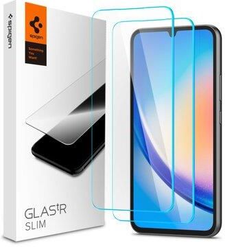 Spigen Szkło Hartowane Glas Tr Slim 2 Pack Galaxy A34 5G Clear