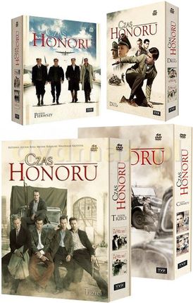 Czas Honoru sezon 1+2+3+4 Pakiet (DVD)