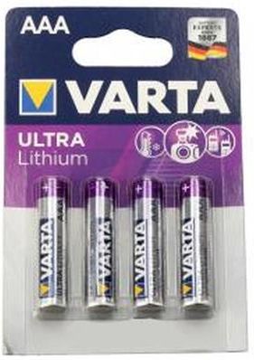 Bateria litowa AAA R03 1.5V 1100mAh Varta 4szt