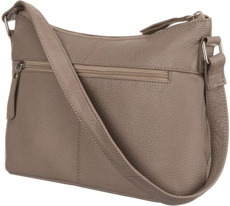 Torba skórzana+portfel PTN D73-DS Dark Beige - zdjęcie 2