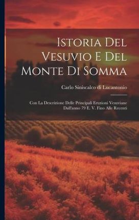 Istoria del Vesuvio e del monte di Somma: Con la descrizione delle principali eruzioni vesuviane dall'anno 79 E. V. fino alle recenti