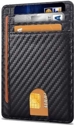 Portfel Rfid Slim Cienki Etui Na Karty Dokumenty 2 - zdjęcie 3