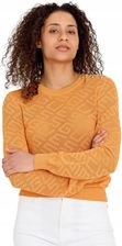 Zdjęcie Guess Pomarańczowy sweterek w monogram L - Łomianki