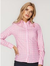 Zdjęcie Różowa bluzka w żółtą kratkę - Ujazd