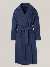 Zdjęcie Ciemnoniebieski płaszcz damski - Kobylin