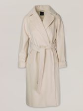 Zdjęcie Kremowy płaszcz damski - Szlichtyngowa