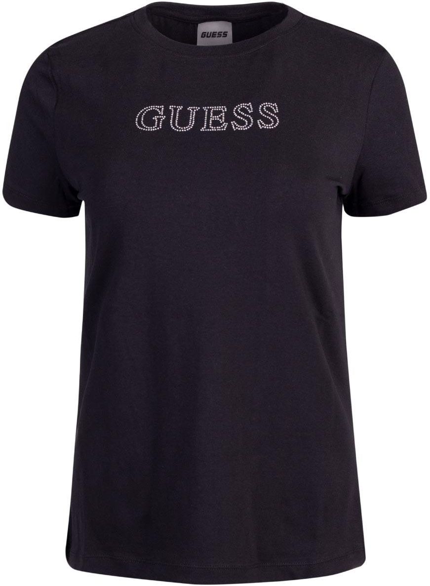 T Shirt Guess Core Tee Da Uomo Nera - Scuderi Store