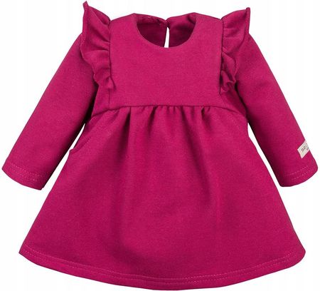 Sukienka dresowa falbanki Simply Comfy Eevi 86