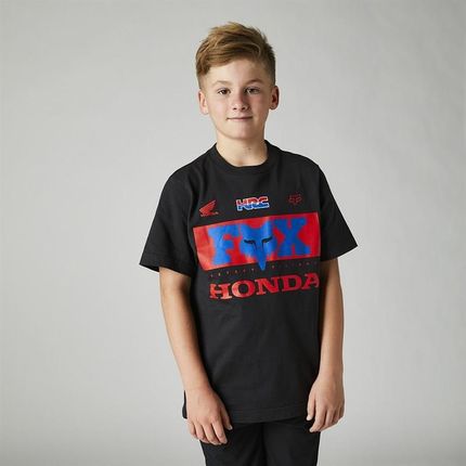 koszulka FOX - Yth Honda Ss Tee Black (001) rozmiar: YM