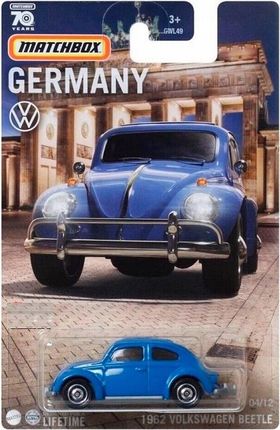 Mattel Matchbox 1962 Volkswagen Beetle Mbx Germany 2023 GWL49 HPC59