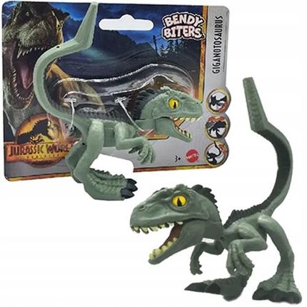Mattel Jurassic World Dinozaur Gigantozaur Bendy Biters Giętka Figurka HHJ50