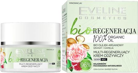 Krem Eveline Cosmetics Bio Multi Regenerujący Odżywczy na dzień i noc 50ml