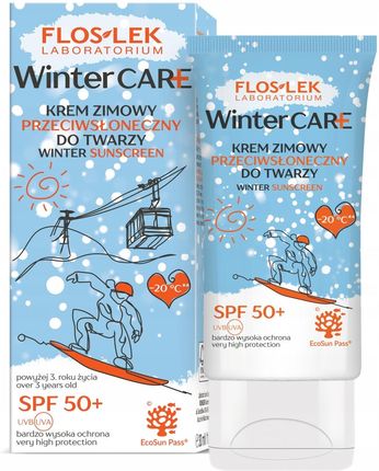 Flos-Lek Winter Care Krem Zimowy Do Twarzy Przeciwsłoneczny Spf50 50Ml