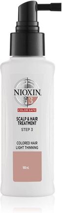 Nioxin System 3 Leave-In Scalp & Hair Treatment Kuracja Bez Spłukiwania Do Skóry Głowy I Włosów Farbowanych Lekko Przerzedzonych 100 ml