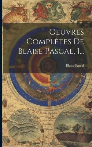 Oeuvres Compl Tes De Blaise Pascal Literatura Obcoj Zyczna