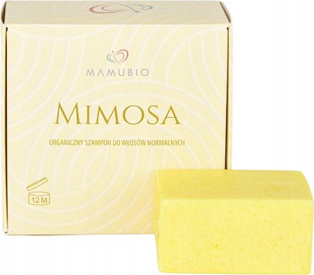 Organiczny Szampon w kostce do włosów normalnych "Mimosa"
