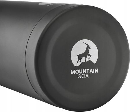 Mountain Goat Termos Na Herbatę Turystyczny Próżniowy Czarny 1L Black - zdjęcie 6