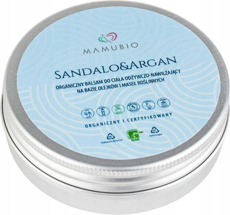 Organiczny Balsam do Ciała Odżywczo-Nawilżający "Sandalo&Argan"