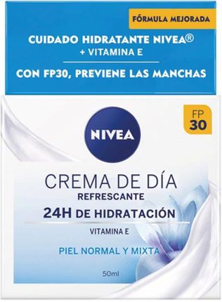 Krem Nivea Dzienny Cuidado De Día Hidratante Spf30 Piel Normal Y Mixta na dzień 50ml