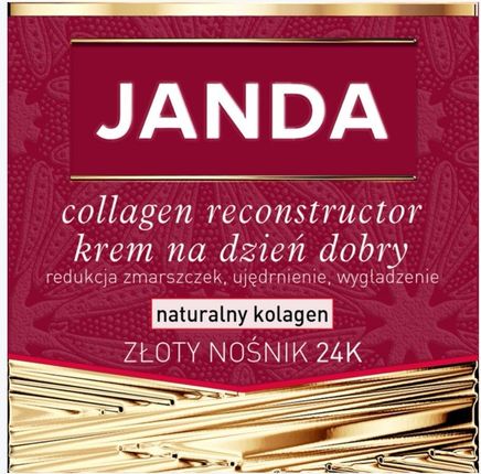 Krem Janda Collagen Reconstructor Dobry Redukcja Zmarszczek na dzień 50ml