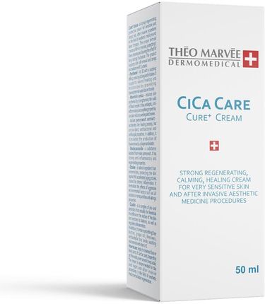 Krem Theo Marvee Cica Care Cure+ Cream Ochrona Regeneracja Cer Wrażliwych na dzień i noc 50ml