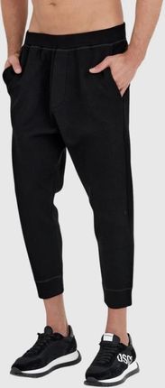 DSQUARED2 Czarne spodnie ibra black on black
