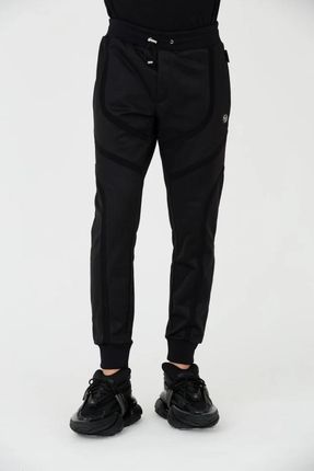 PHILIPP PLEIN Czarne spodnie dresowe Jogging Trousers Basic