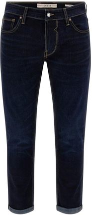 Męskie Spodnie jeansowe Guess Slim Tapered M3Bas2D55T1-Copt – Granatowy