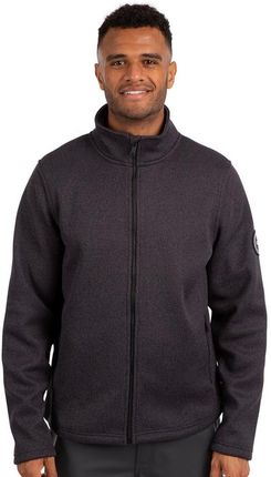 Trespass Polar Męski Full Zip Benson Dlx Black Marl Xxl