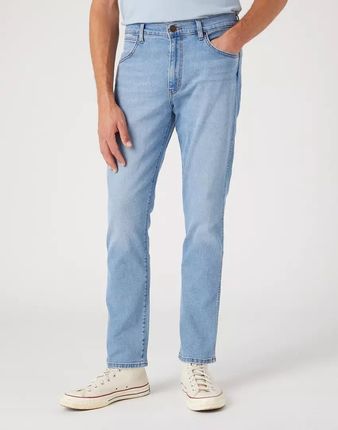 WRANGLER LARSTON MĘSKIE SPODNIE JEANSOWE JEANSY THE GRINGO W18S84Z95