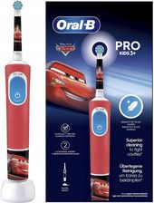 Zdjęcie Szczoteczka elektryczna Oral-B Vitality Pro 103 Auta Czerwony - Murowana Goślina