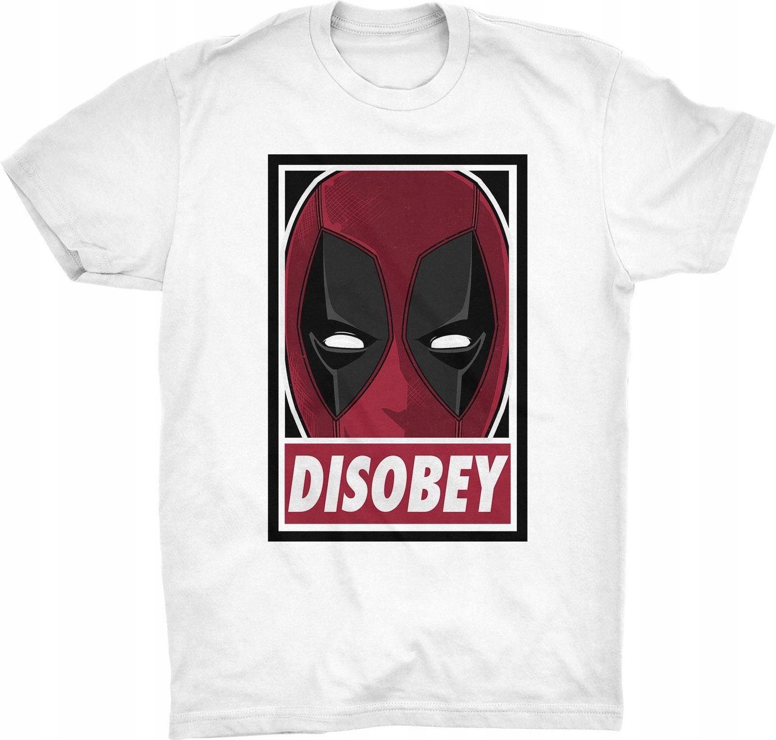 Deadpool Disobey Koszulka Marvel Superhero Komiks - Ceny I Opinie ...