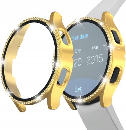 Zeetech Etui Diament Galaxy Watch 4/5 40mm Złoty
