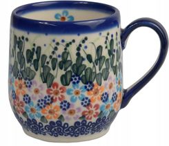 Ceramika Beata Wozniak Kubek 300Ml Bolesławiec (Q901Daisy)