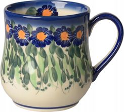 Ceramika Beata Wozniak Ceramiczny Kubek 350Ml Styl Bolesławiec (Q102Aster)