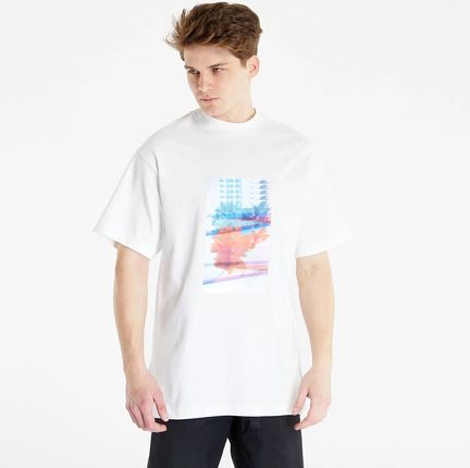 Calvin Klein Jeans Motion Floral Graphic S/S T-Shirt White