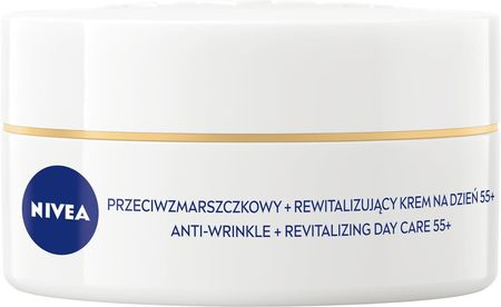 Krem Nivea 55+ Przeciwzmarszczkowy I Rewitalizujący Spf 15 na dzień 50ml - zdjęcie 3